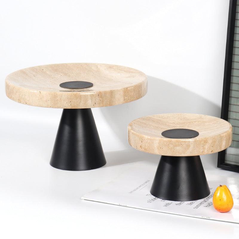 Montera Travertine Pedestal Stand – 3 Sizes