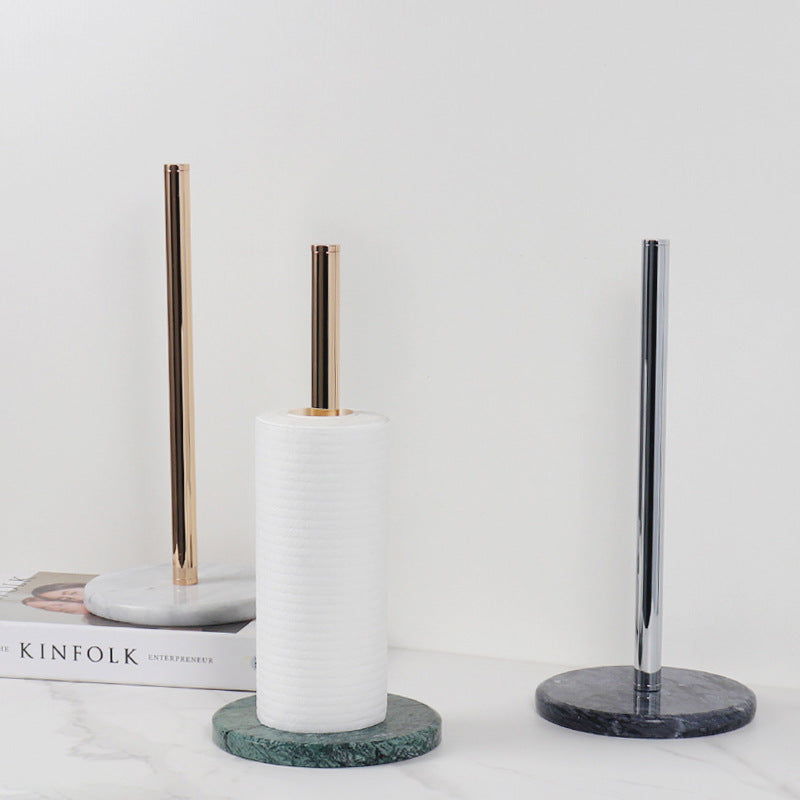Marble Paper Towel Holder – Sleek Countertop Design