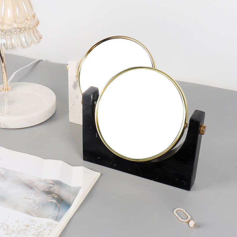 Luxury Marble Double-Sided Mirror
