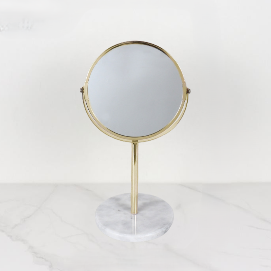 Luxe Marble Makeup Mirror