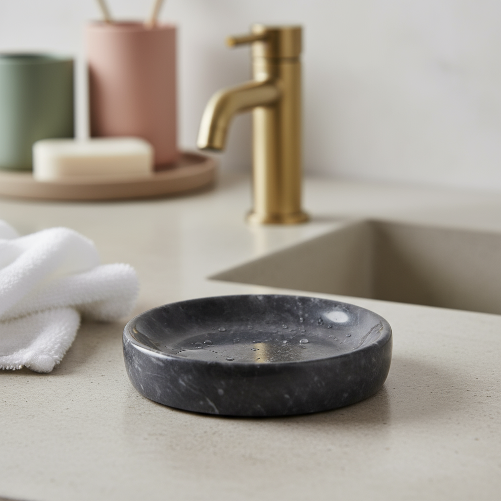 Solace Marble Soap Dish