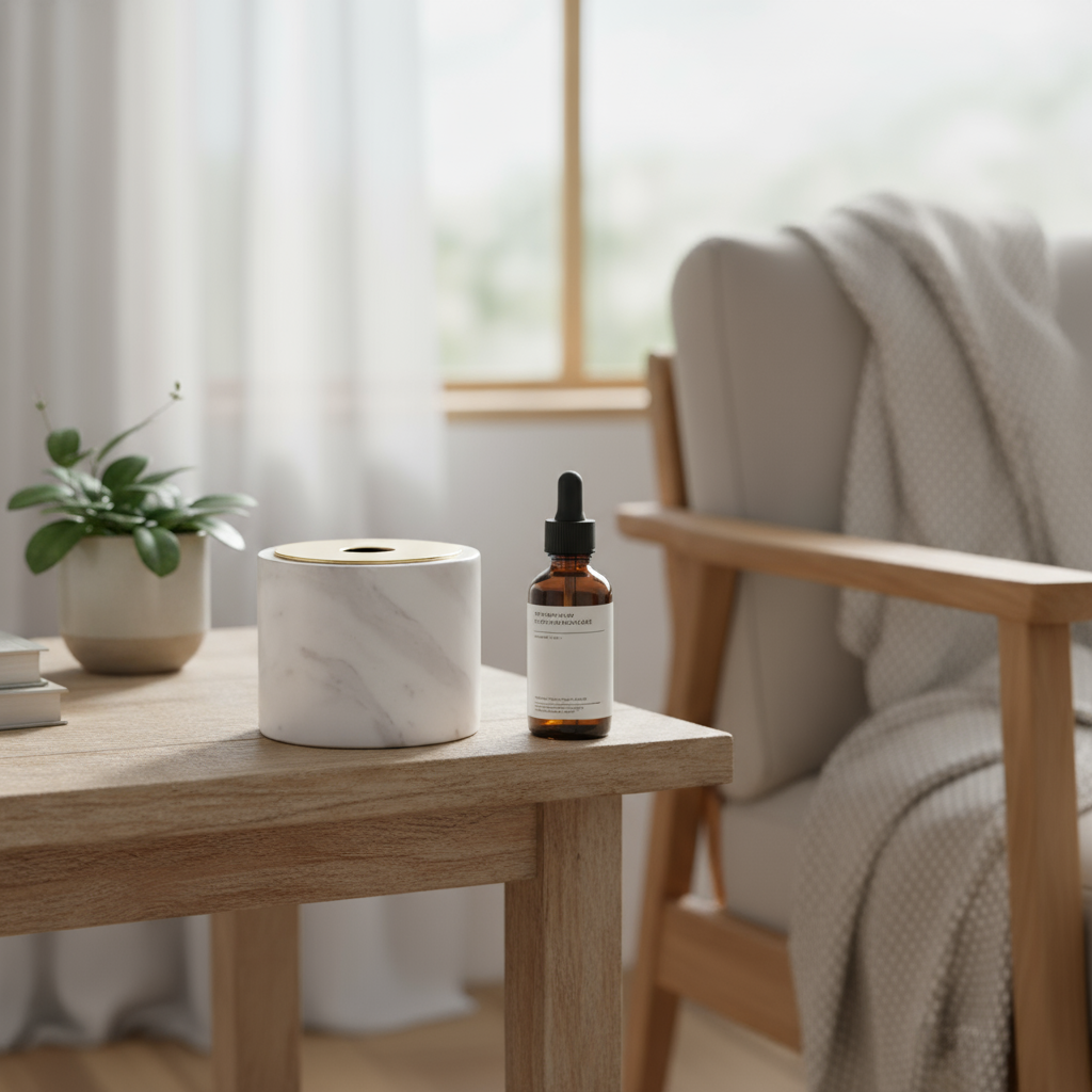 Orris Marble Aromatherapy Bottle