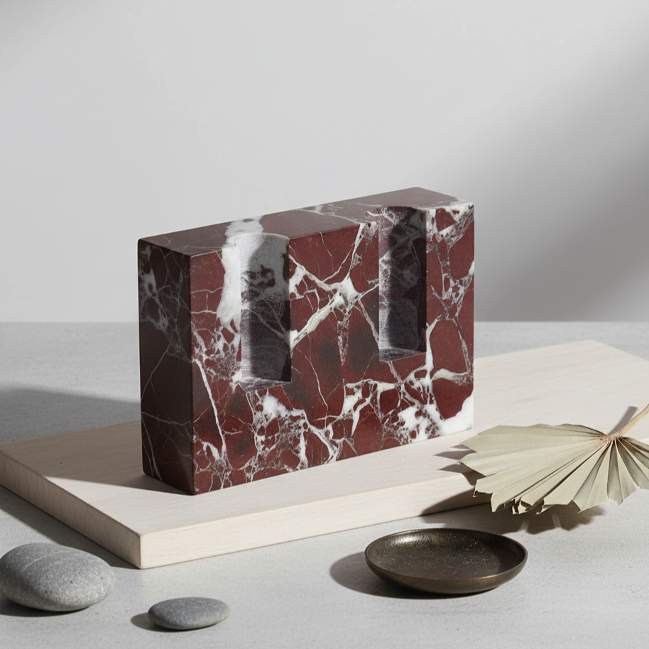 Modena Marble Candle Holder