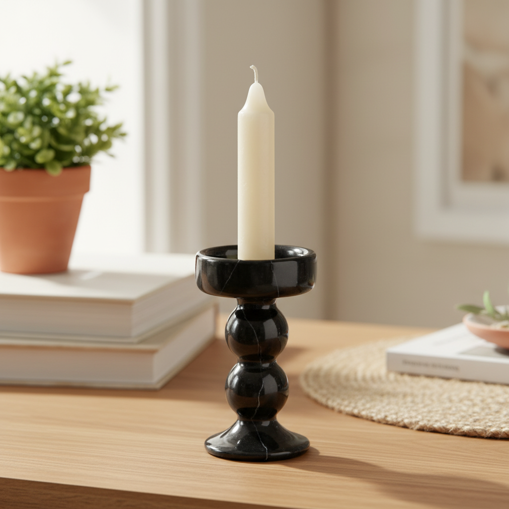 Belluno Marble Candle Holder