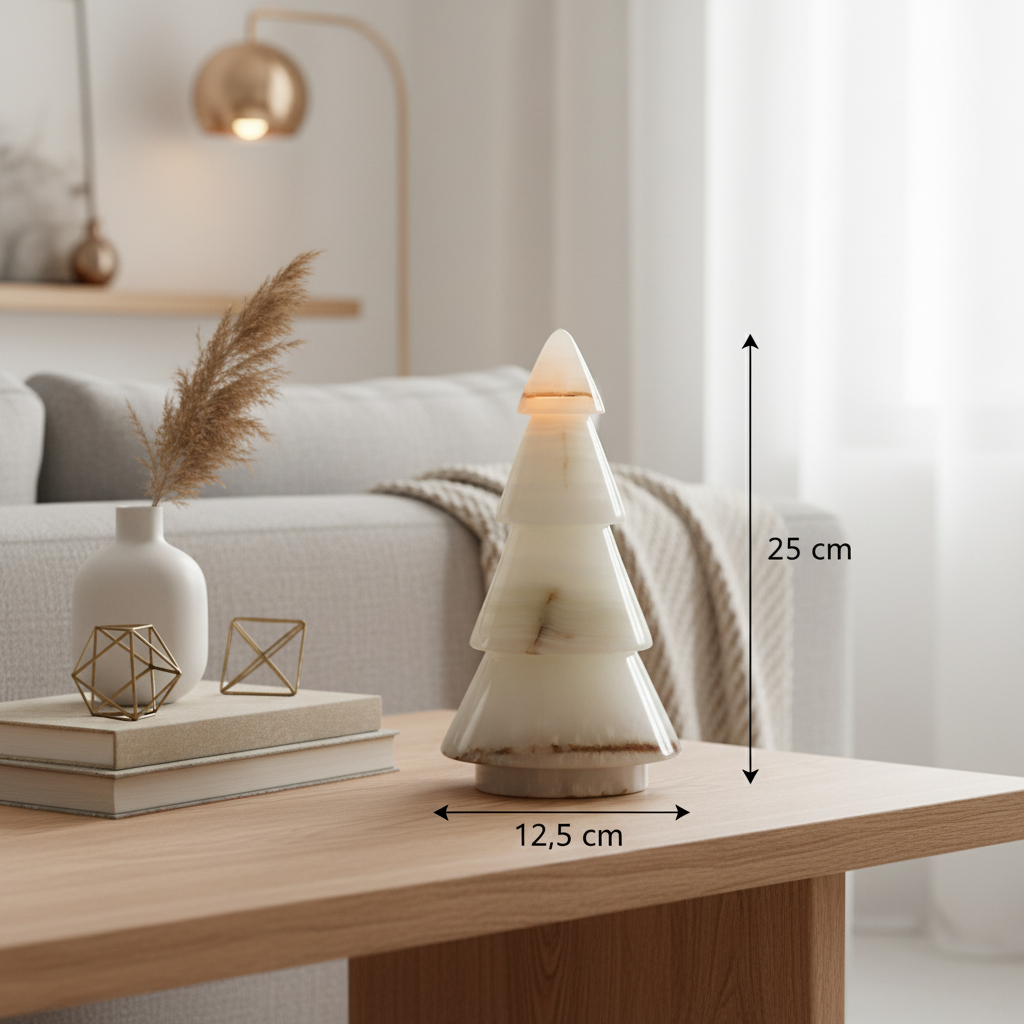 Ardena Stone Tree Candle Holder