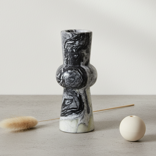 Nerano Solid Stone Vase