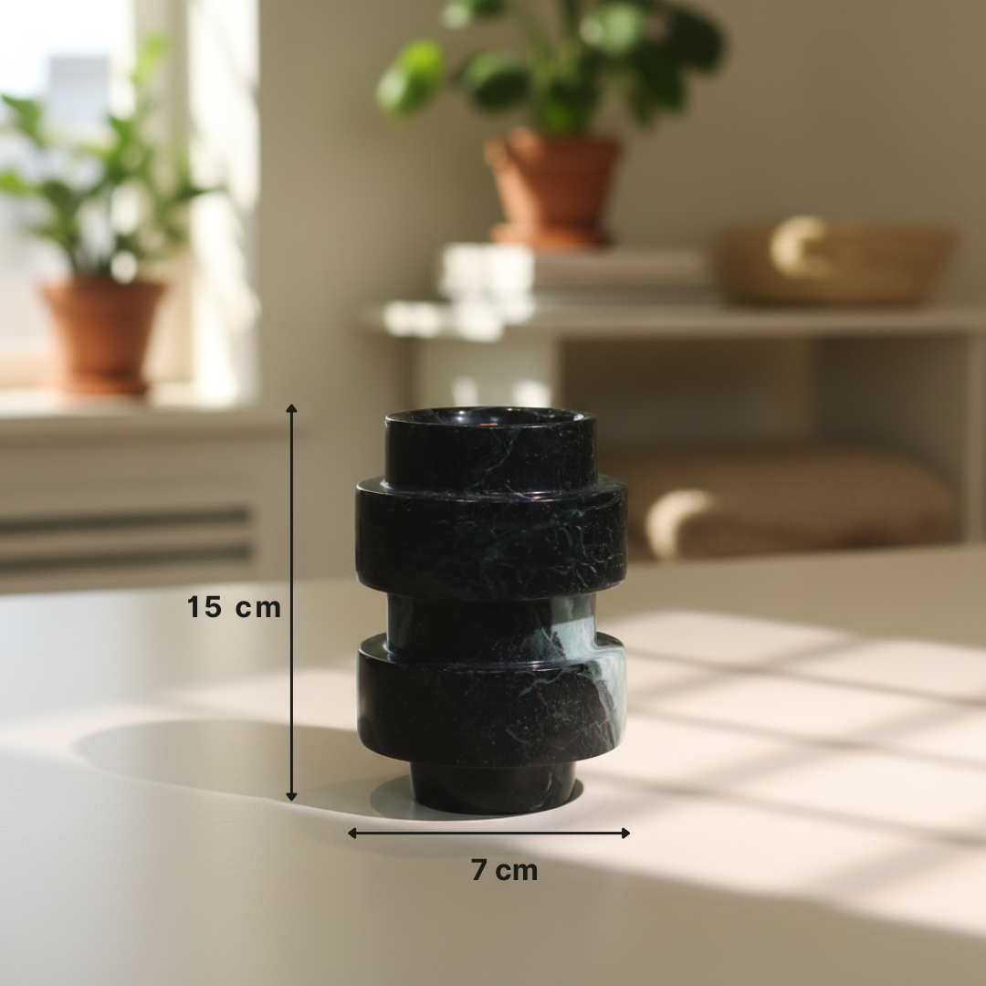 Novara Onyx Candle Jar