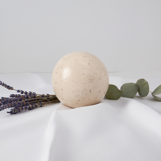 Timeless Marble Orb – Solid Stone Decorative Sphere