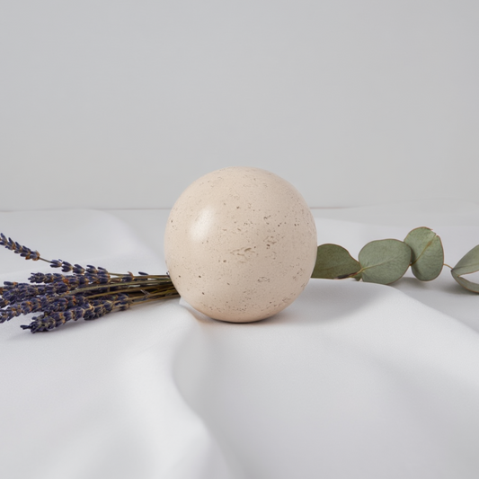 Timeless Marble Orb – Solid Stone Decorative Sphere