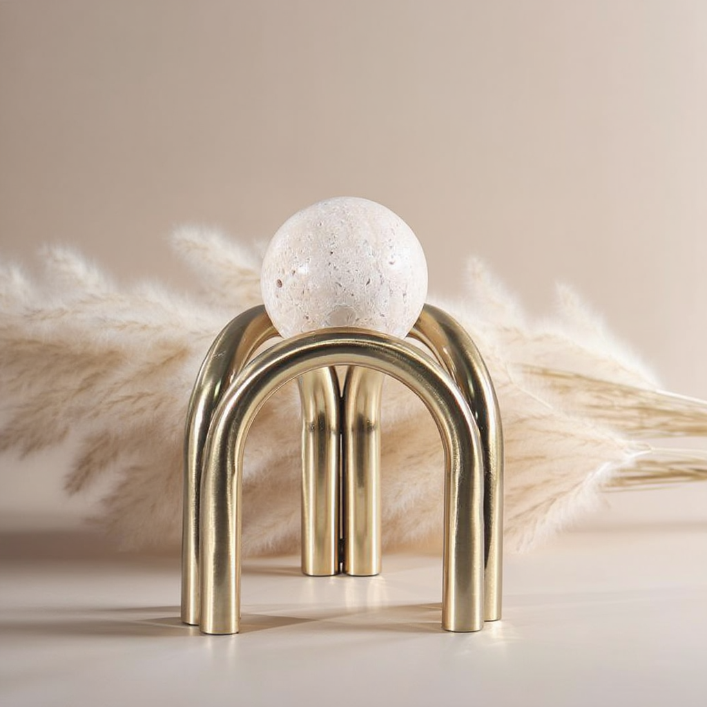 Marble Arc Sphere Ornament