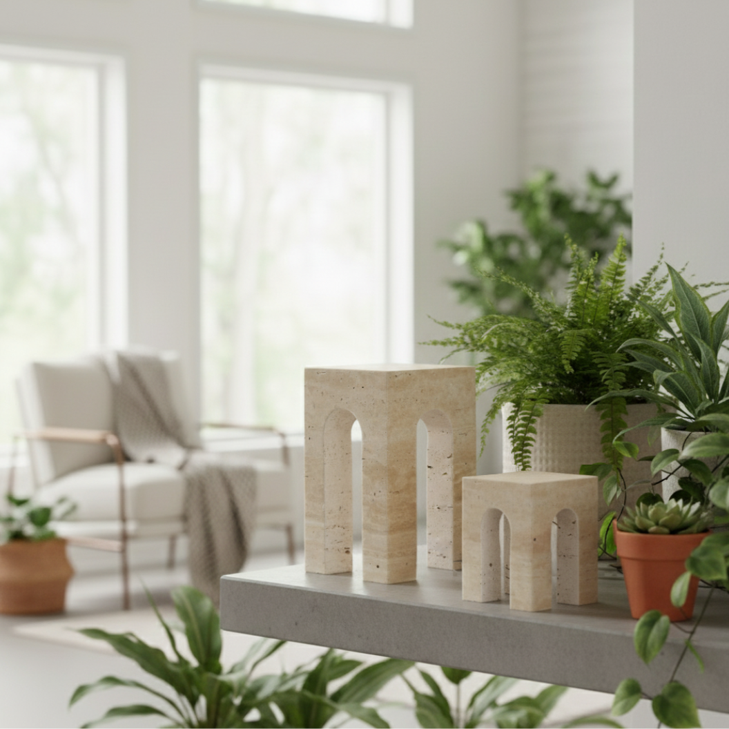 Monument Arch Marble Ornament