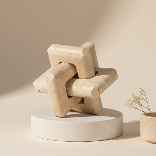 Eclat Marble Knot Ornament