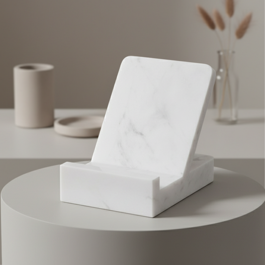 Carrara Marble Bookstand