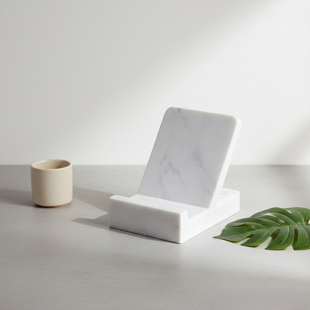 Carrara Marble Bookstand