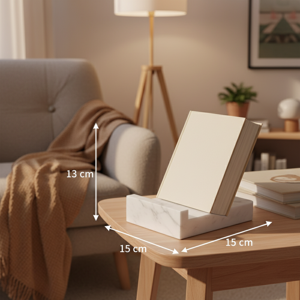 Carrara Marble Bookstand