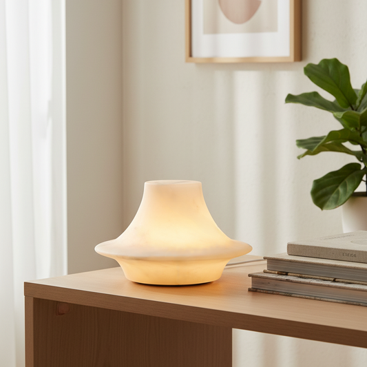 Oria Marble Glow Lamp – Wireless Solid Stone Design Light
