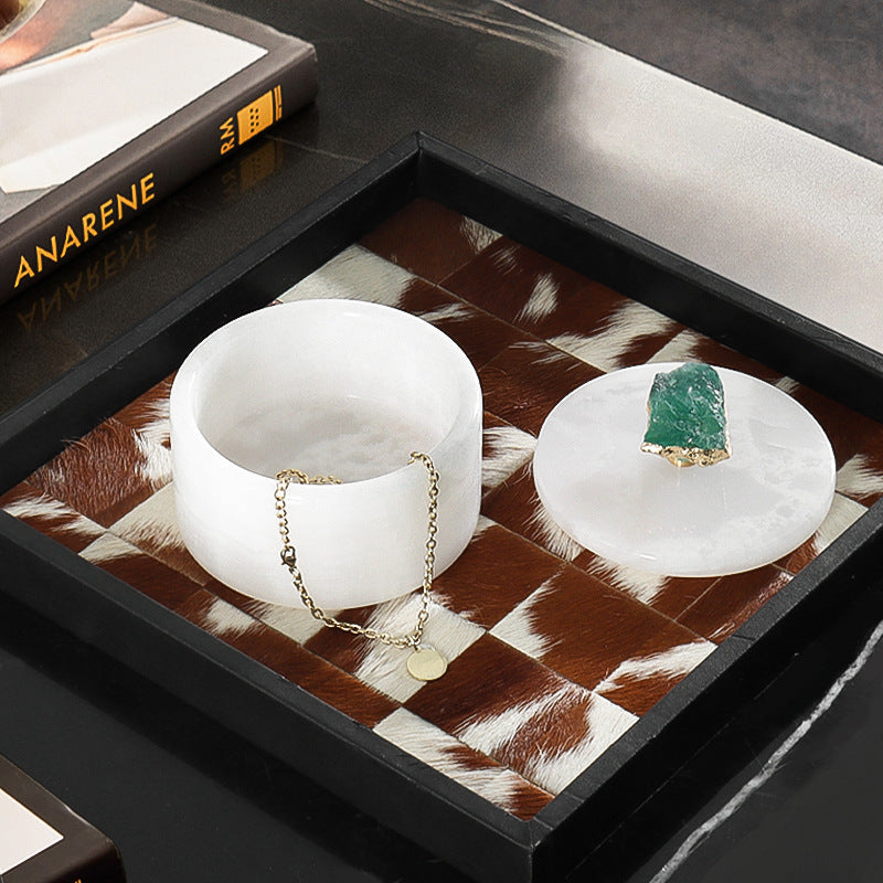 Solara Marble Storage Jar