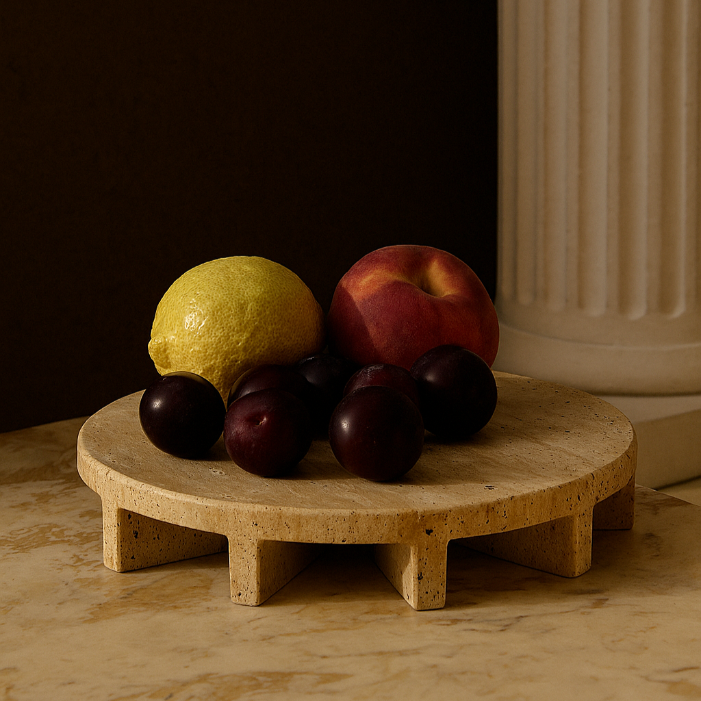 Sierra Architectural Travertine Display Tray