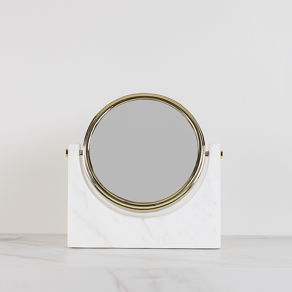 Luxury Marble Double-Sided Mirror