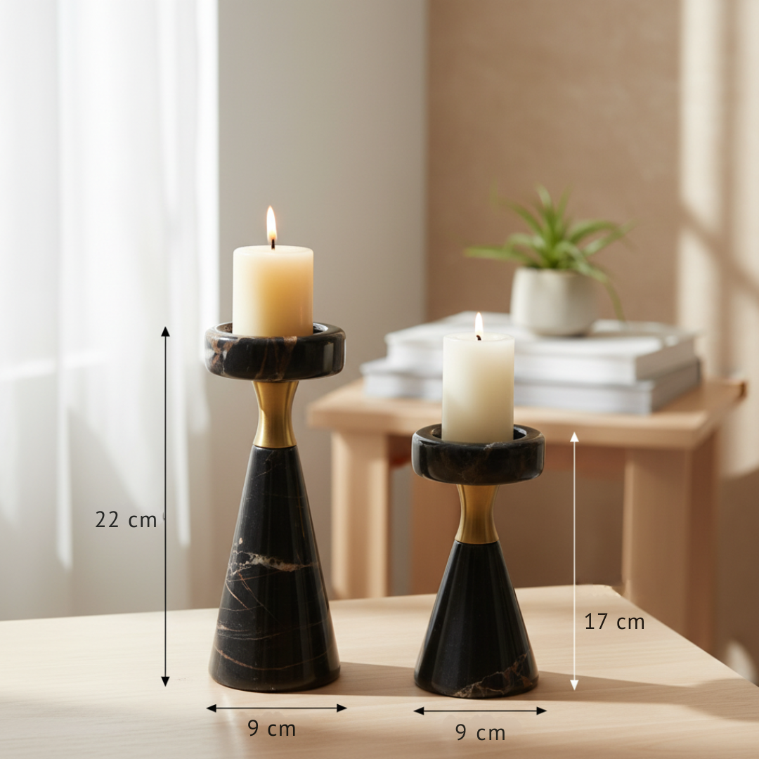Varenna Marble Candle Holder