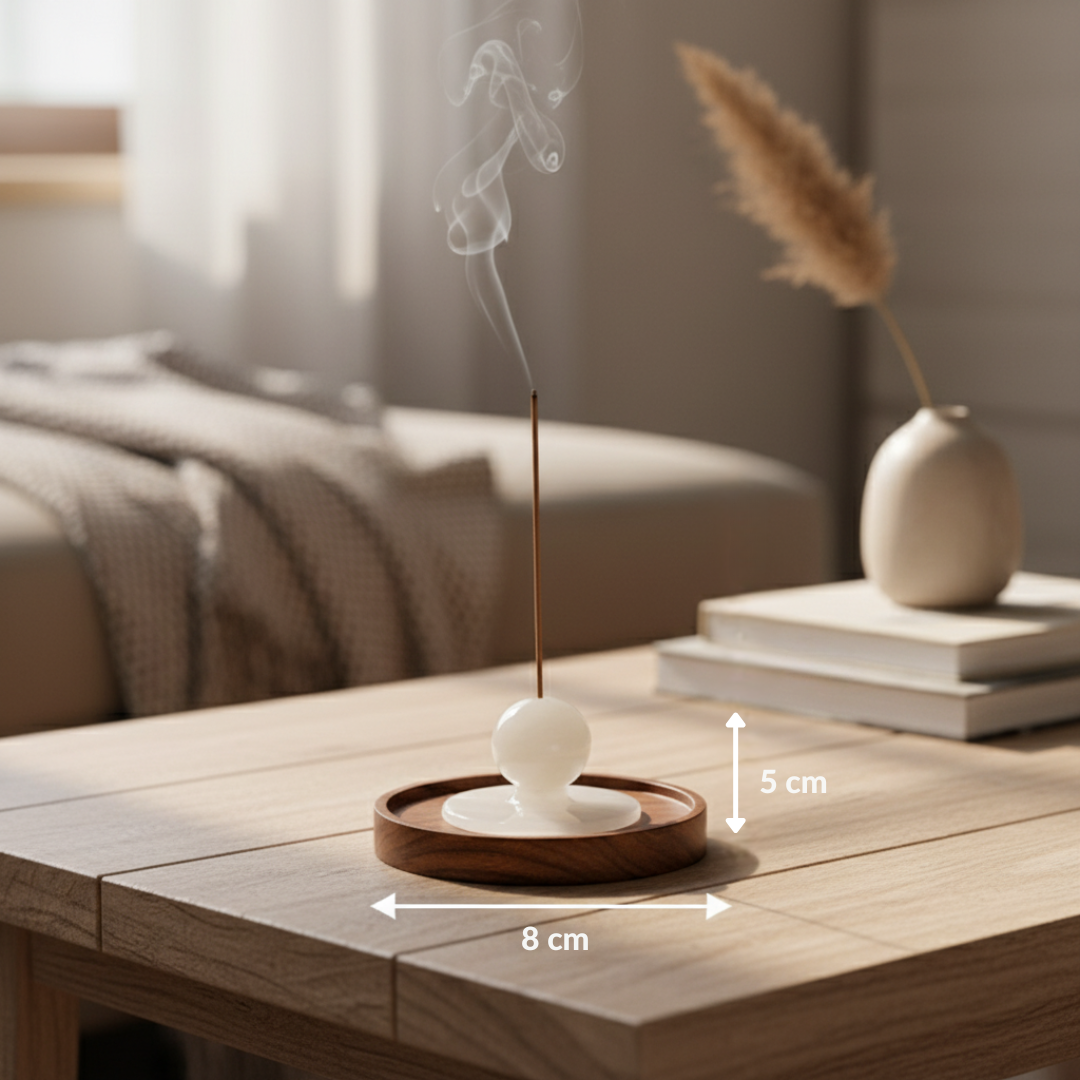 Celeste Marble Incense Holder