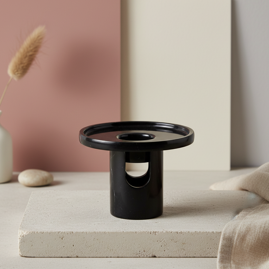 Ciro Stone Candle Holder