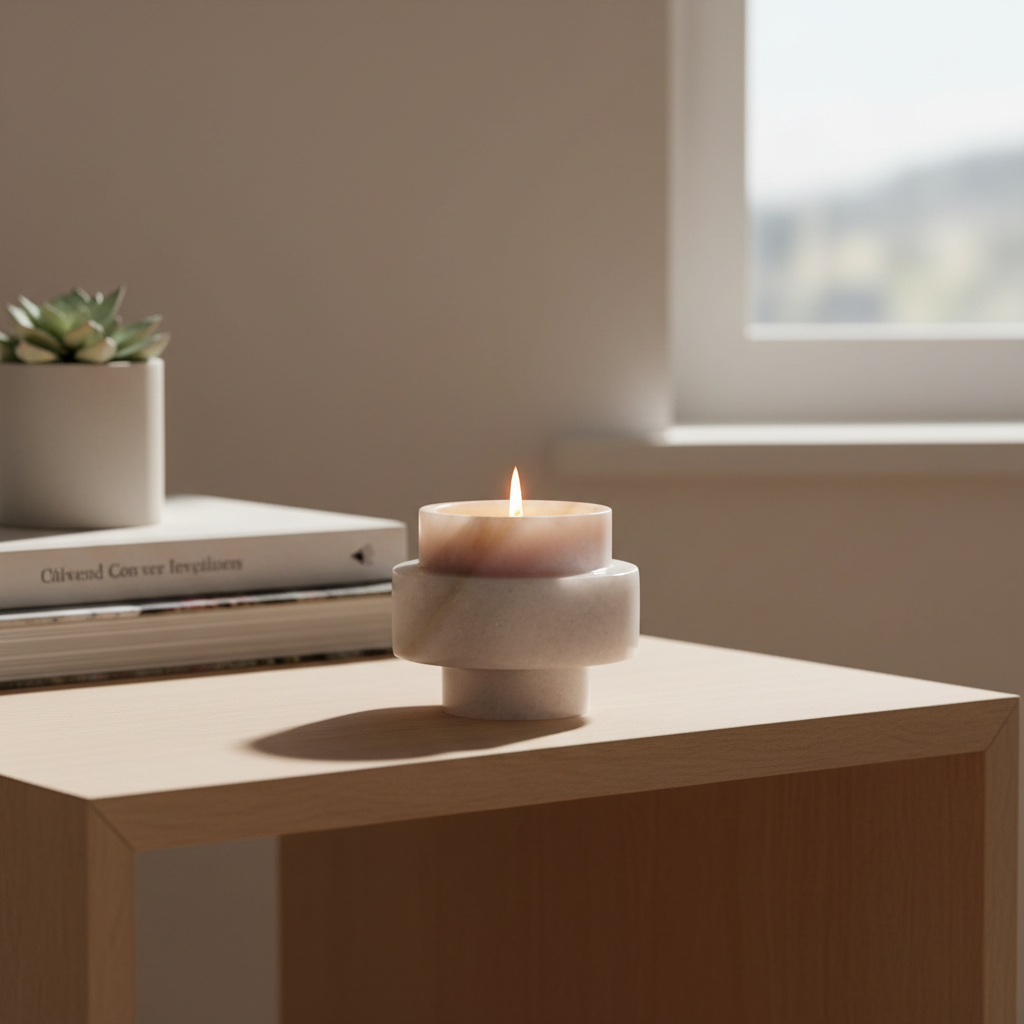 Novara Onyx Candle Jar