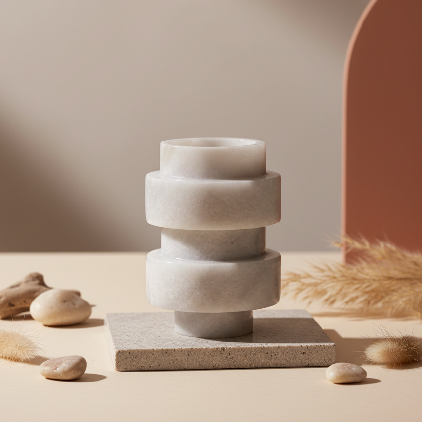 Novara Onyx Candle Jar