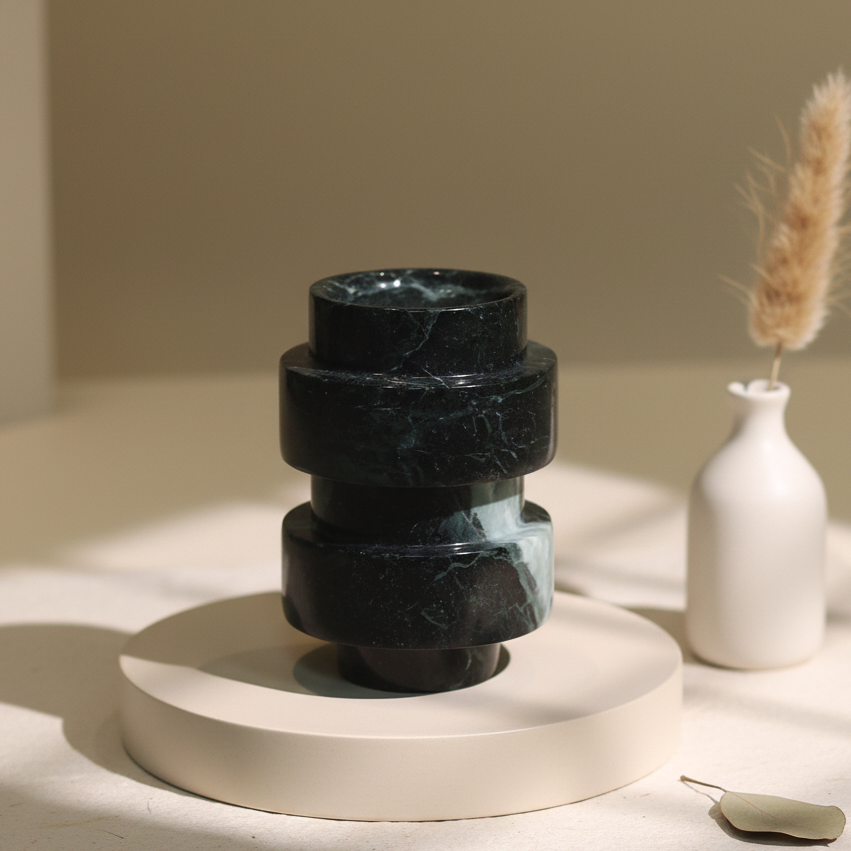 Novara Onyx Candle Jar