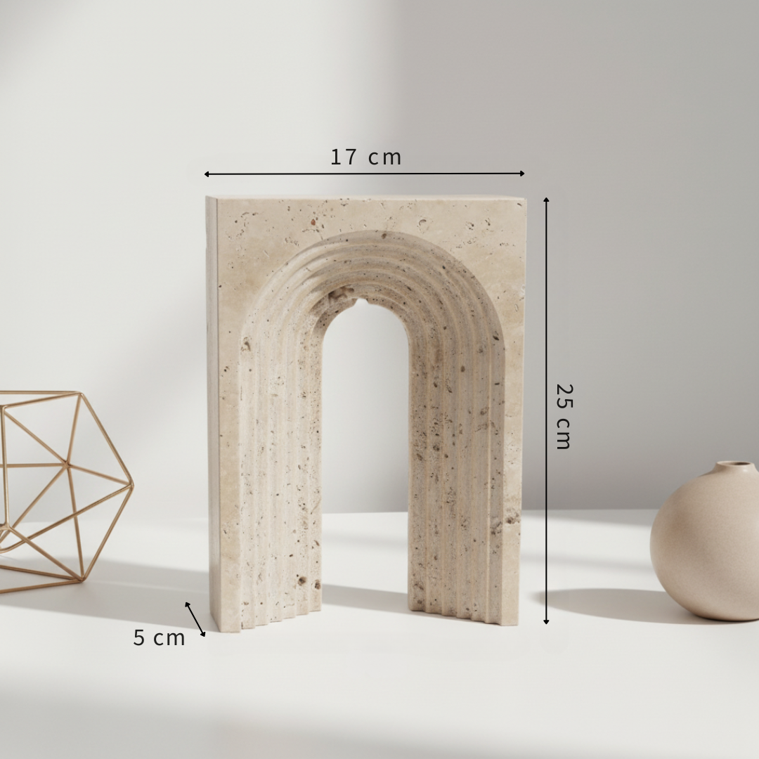 Sculptura Marble Accent Ornaments – Solid Stone Modern Décor