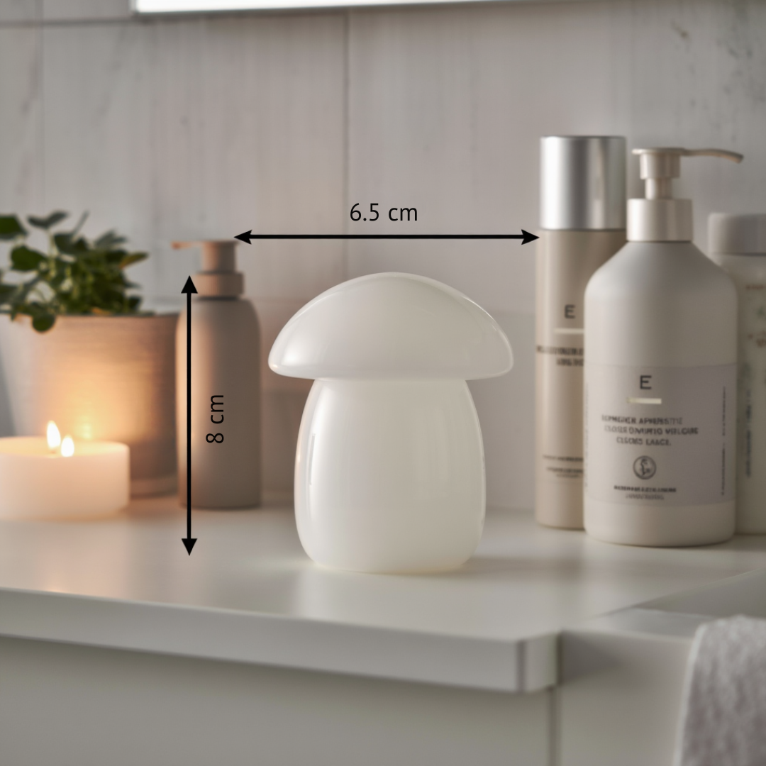 Lumière Marble Mushroom Ornament