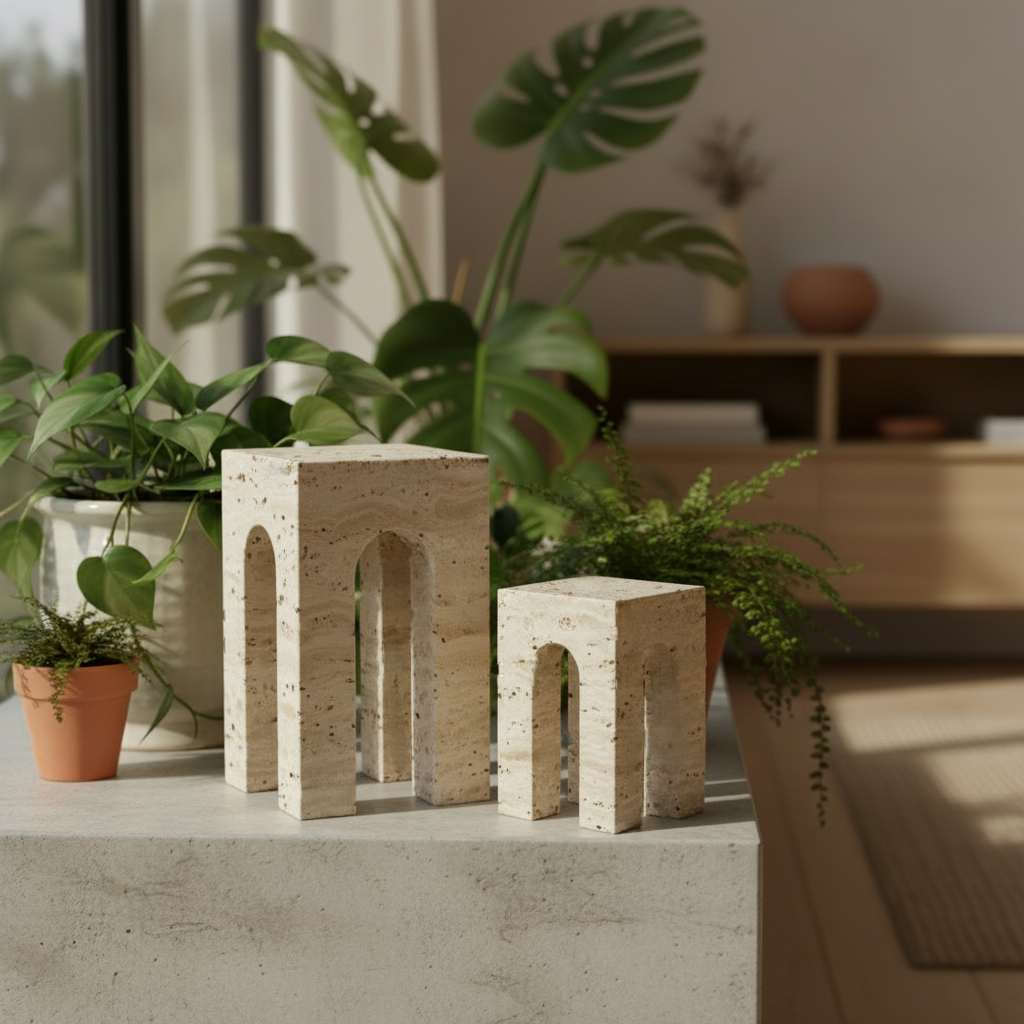 Monument Arch Marble Ornament